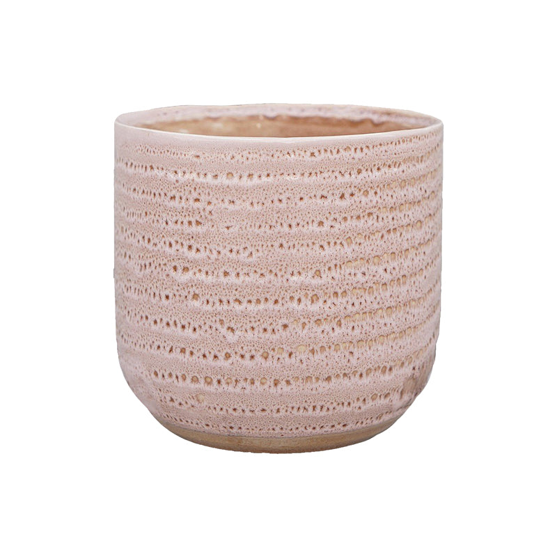 Morganite Glaze Pot - Pink
