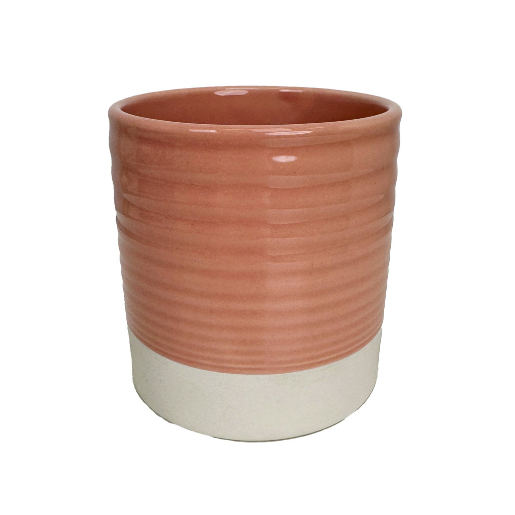 Vitae Ceramic Plant Pot - Peach