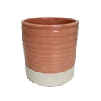 Vitae Ceramic Plant Pot - Peach