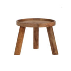 Wooden Plant Pot Stand - Brown