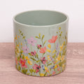 Floral Finesse Pot - Green