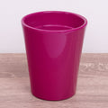 Ollie Ceramic Plant Pot - Fuchsia