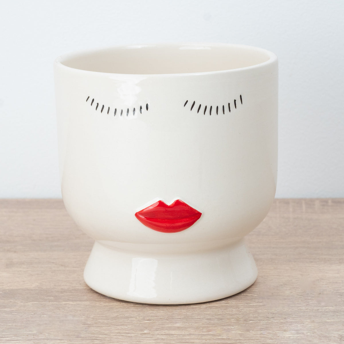 Classy Girl Pot - White