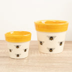 Bumble Bee Pot - Yellow