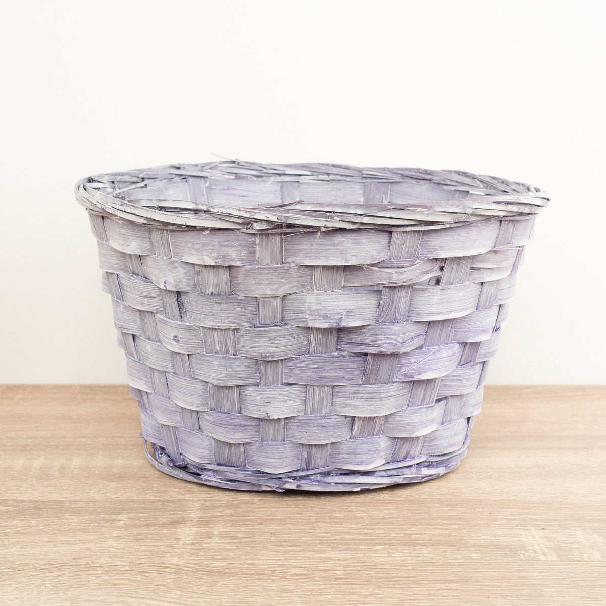 Bamboo Plant Basket - Lilac