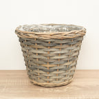 Cottage Wicker Pot - Brown