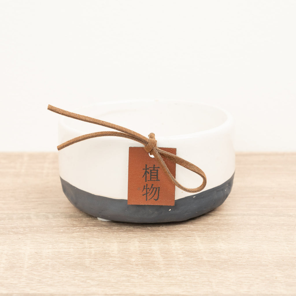Feng Shui Ceramic Bowl - White