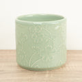 Betsy Floral Pot - Mint