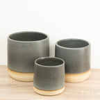 Berkeley Satin Pot - Denim