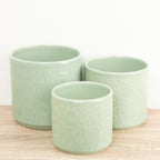 Betsy Floral Pot - Mint