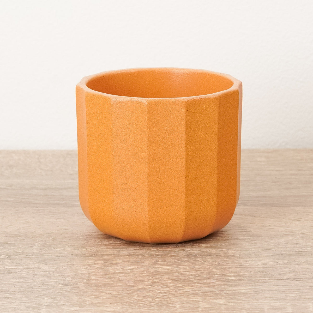 Positano Ceramic Plant Pot - Orange