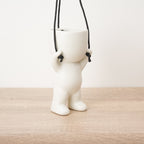 Chillings Hanging Plant Pot - White