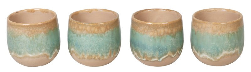 Beach Waves Pot - Blue