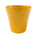 Fiesta Ceramic Plant Pot - Mustard
