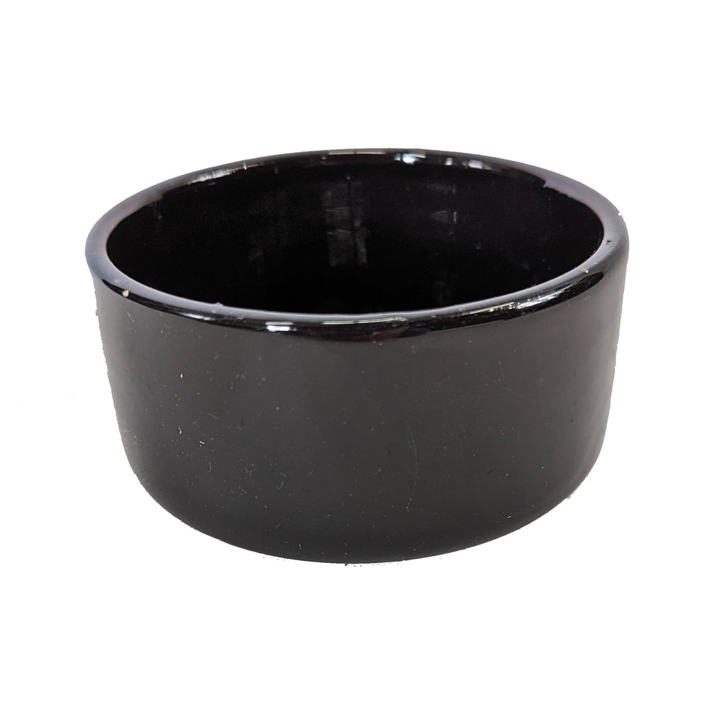 Lucky Bamboo Ceramic Bowl - Black