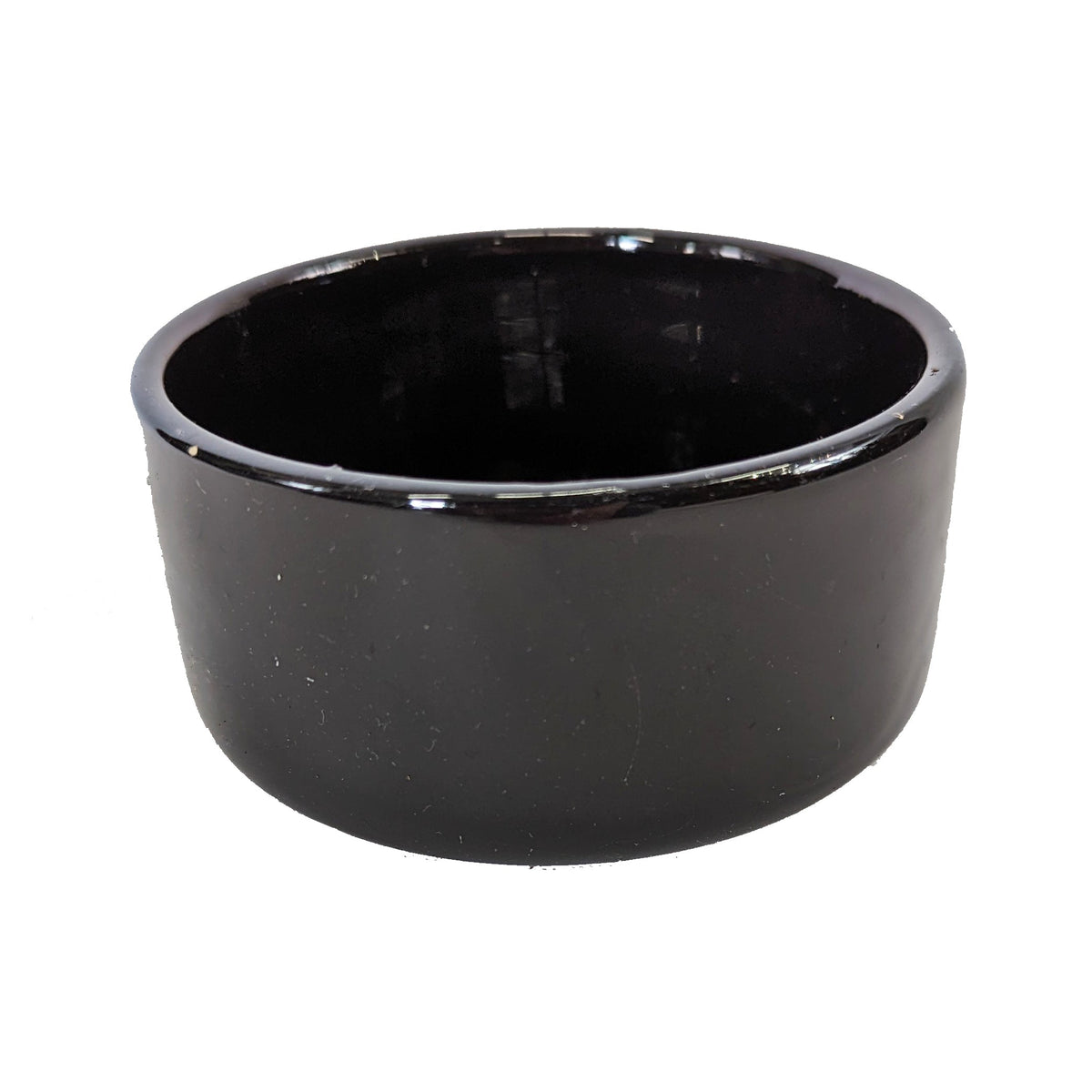 Lucky Bamboo Ceramic Bowl - Black