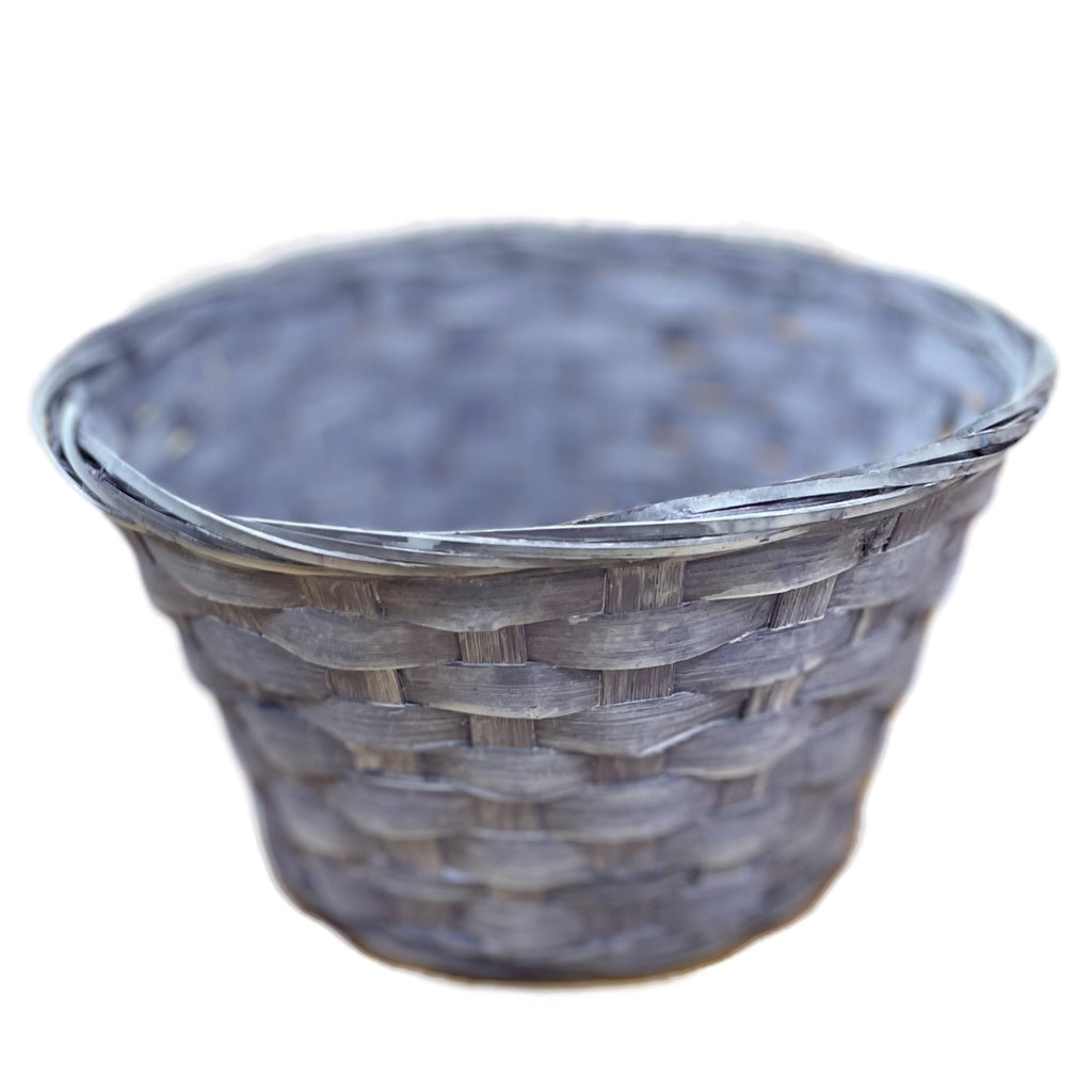 Bamboo Plant Basket - Lilac