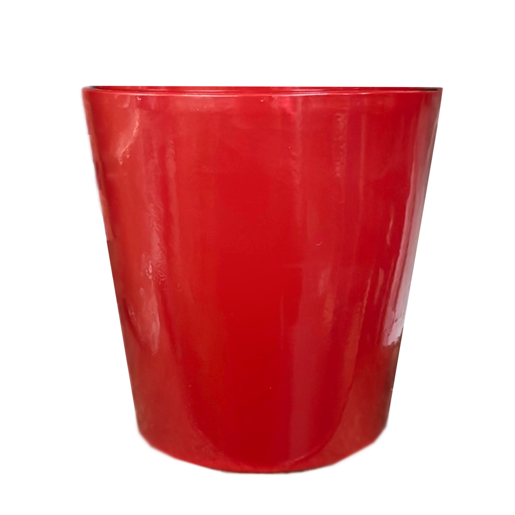 Red Ceramic Plant Pot