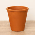 A lovely Terracotta Plant Pot, offering a strong, study home for all sorts of houseplant and outdoor plant varieties. Includes drainage holes.