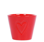 Boston Plant Pot - Red