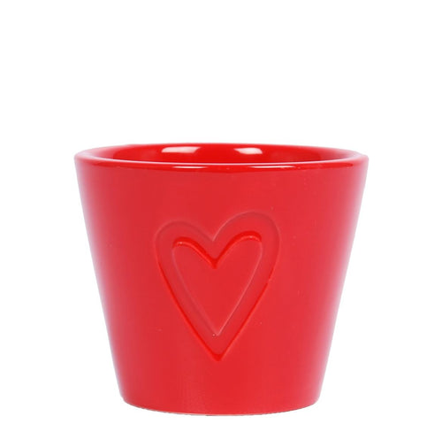 Boston Plant Pot - Red