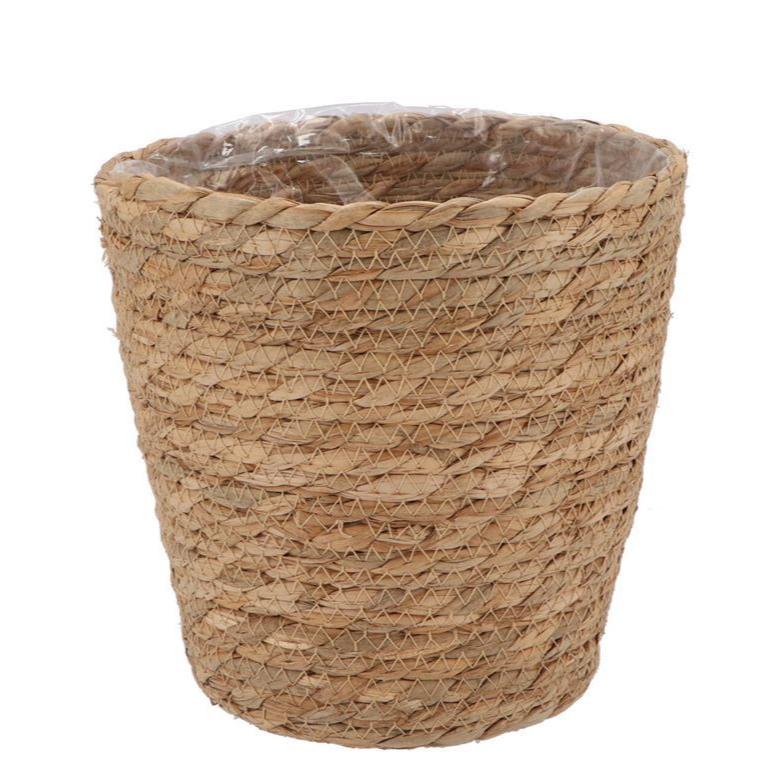 Seagrass Straw Pot - Natural