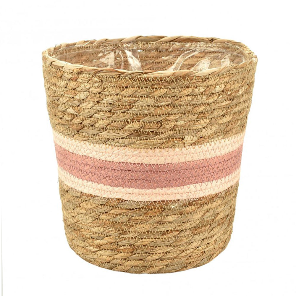 Lizzy Straw Pot - Natural