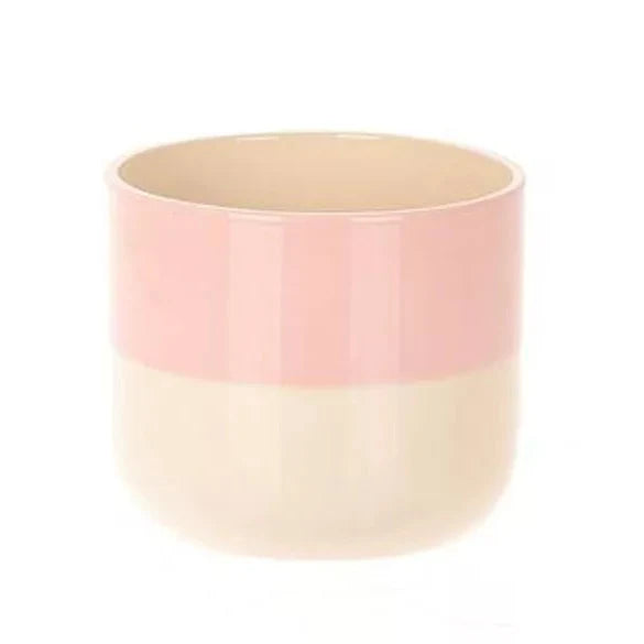 Metia Ceramic Plant Pot - Minimal Pink