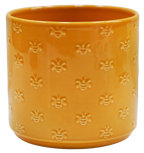 Arley Ceramic Plant Pot - Yellow