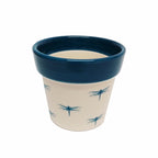 Dragonfly Pot - Ocean Blue