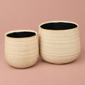 Como plant pot in Ivory