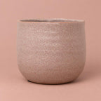 Celeste ceramic plant pot in Dusky Pink