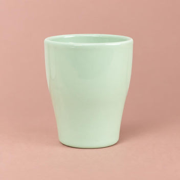 Pico Pot ceramic plant pot in mint green