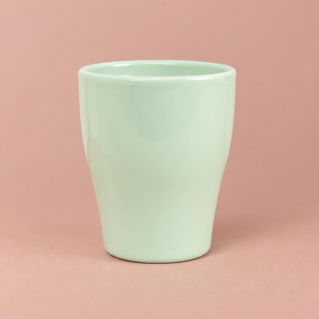 Pico Pot ceramic plant pot in mint green