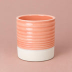 Vitae plant pot in Peach