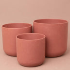 Lisbon plant pot in Blush Rose