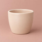 Simplicity ceramic plant pot in nude
