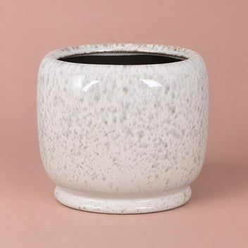 White Lars plant pot