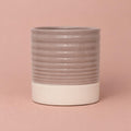 Vitae decorative plant pot in dusky pink
