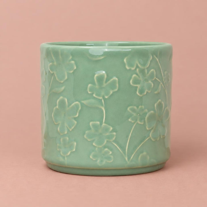 Colourful pots