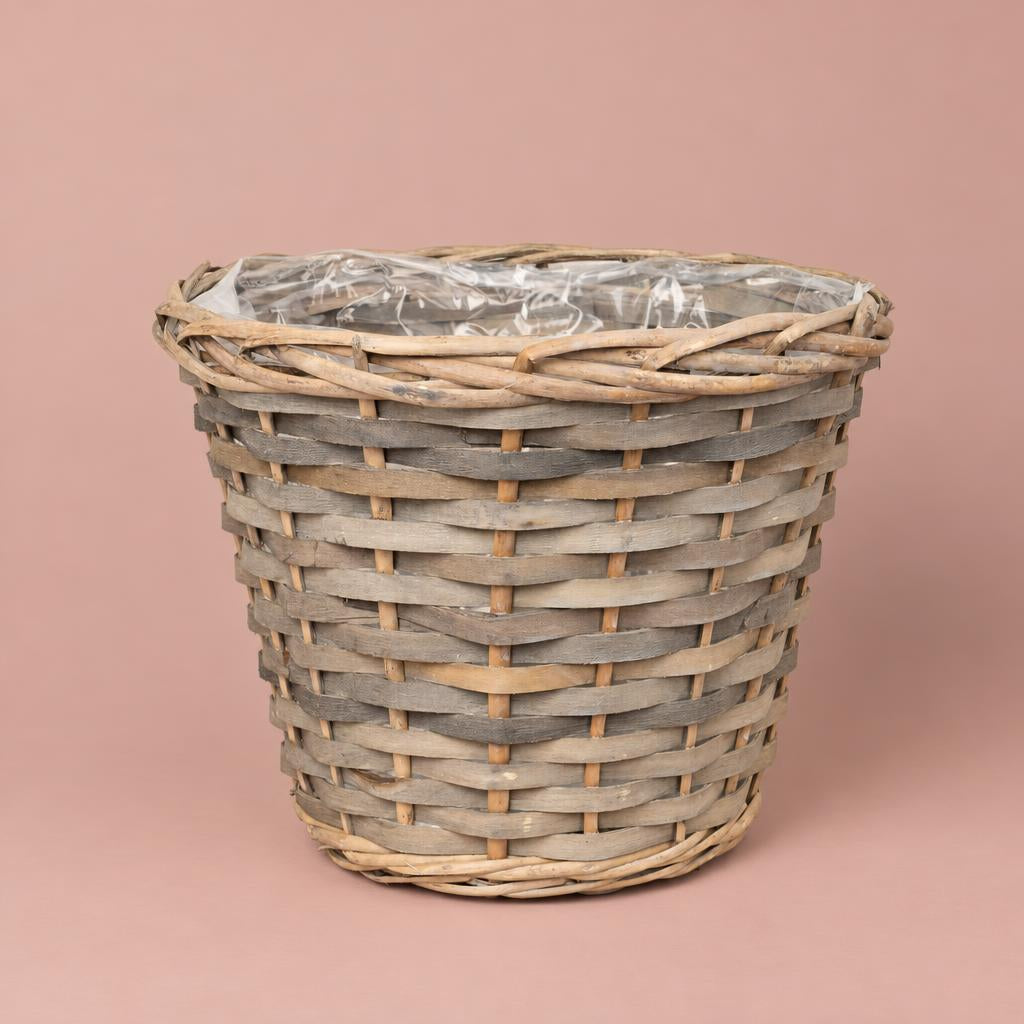 Cottage Wicker plant pot