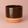 Fondia brown plant pot