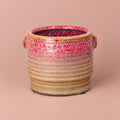 Aura plant pot in Sunset colours