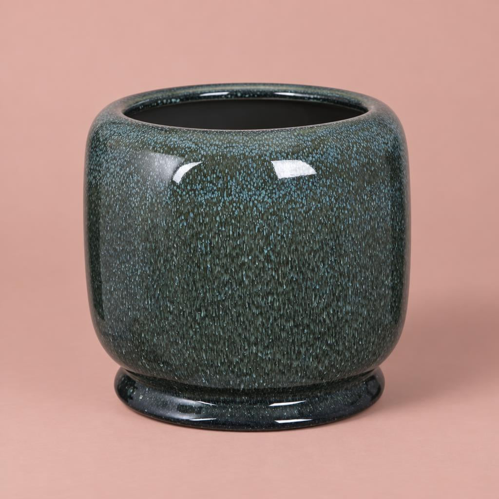 Lars plant pot in blue