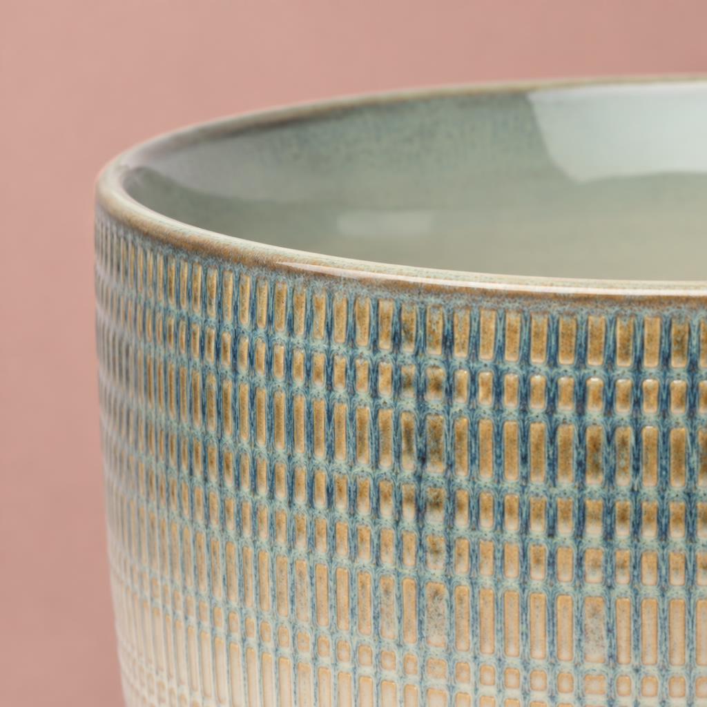 Nina Indoor Plant Pot | Blue