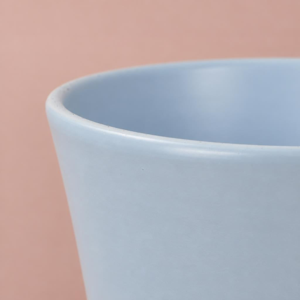 Luna Indoor Plant Pot | Pastel Blue