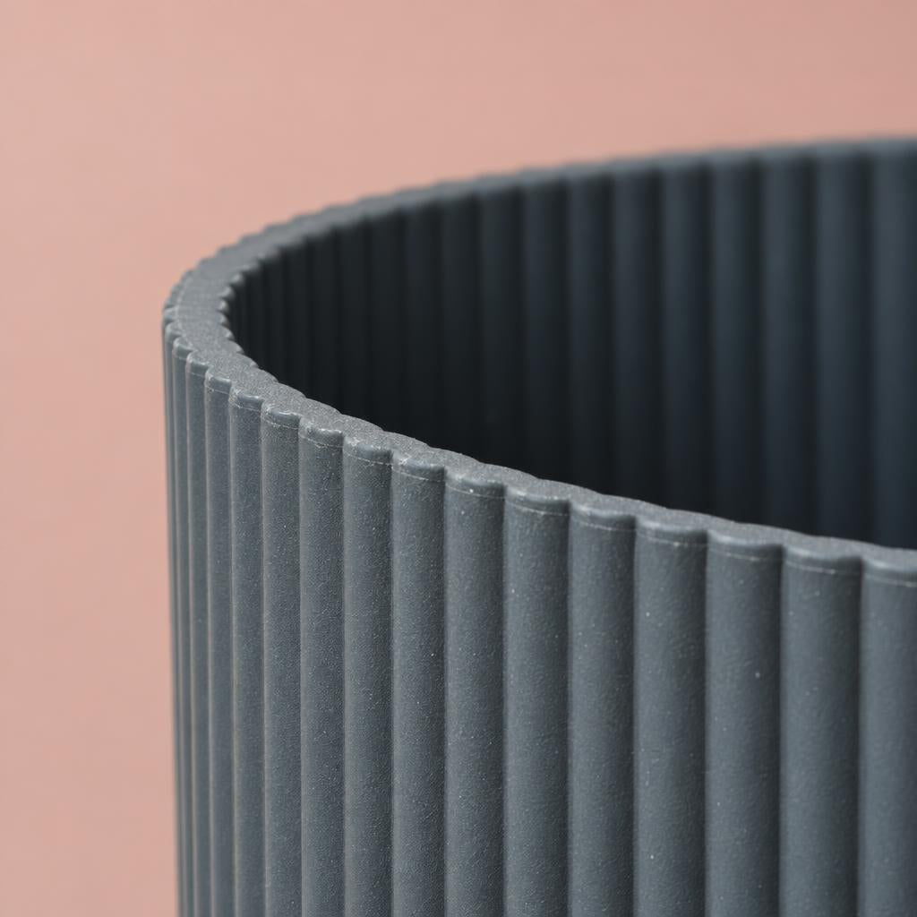 Vibes Fold Indoor Plant Pot | Anthracite