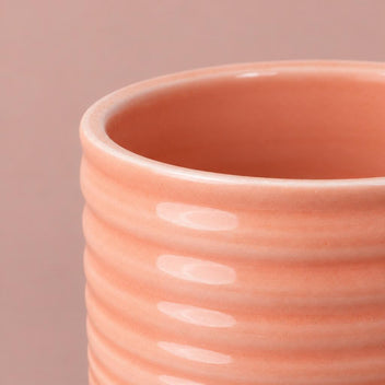 Peach Vitae indoor plant pot