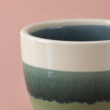 Arran Indoor Plant Pot | Green