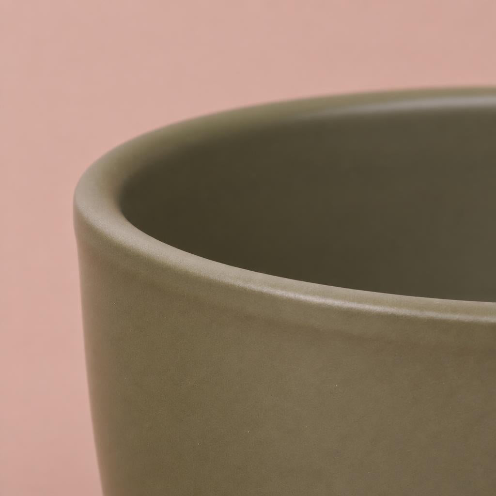 Simplicity Indoor Plant Pot | Moss Green